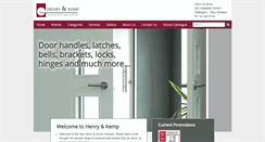 Desktop Screenshot of henryandkemp.co.nz